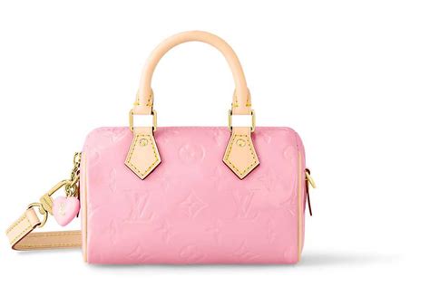 louis vuitton mochi pink|Nano Speedy Monogram Vernis Leather .